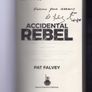 Accidental Rebel - Pat Falvey (signed By Pat Falvey) Image 2