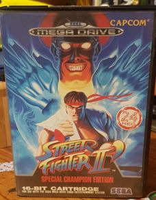 mega drive Street fighter 2 champion edition Sega mega drive