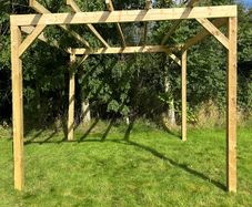 3 X 3 Handmade Pergola