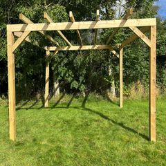 3 X 3 Handmade Pergola