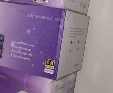 3 X Solar security camera