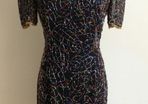 Beaded vintage dress