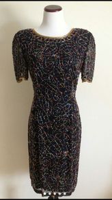 Beaded vintage dress