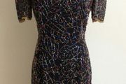 Beaded vintage dress