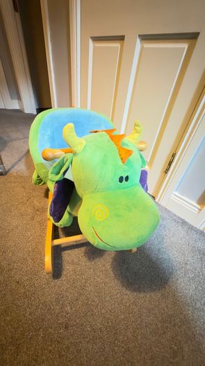 dino rocking horse dinosaur