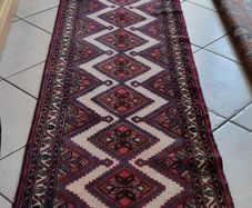 280cm Persian Hamadan handmade runner rug