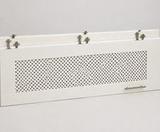Traditional Off-White Wardrobe Doors with Grille Panels & Hinges