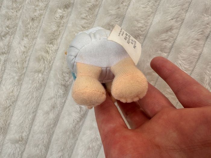 Burger King 1998 Rugrats Tommy Pickles Hugging clip on Plush approx. 4" Used Please see photos