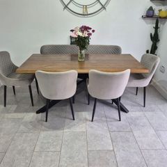 Oak Effect Dining Table