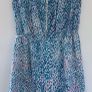 Sandro Rebelle Dress Blue Leopard Image 3