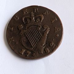1782 Irish Halfpenny