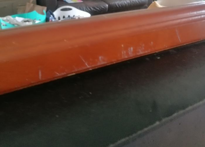 Timber frame mirror