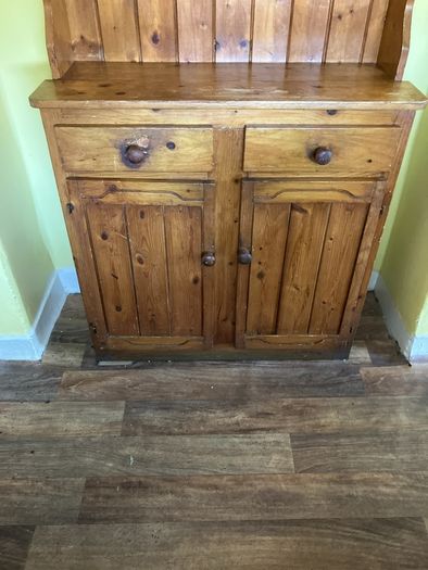 pine cabinet