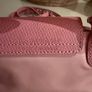 pink Longchamp Le Pliage mini top-handle bag with a detachable shoulder strap Image 6