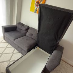 Sofa bed chaise longue