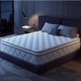 King Size Mattress, 25cm 7-Zone Hybrid Orthopedic for Back Support 1000 Pocket Springs +Memory Foam, Medium Firm, Motion Isolation, Reinforced Edges, Cooling Breathable Image 3