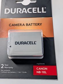 Canon camera battery NB 10L