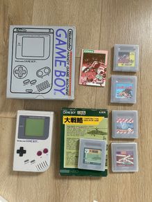 Nintendo Gameboy Classic DMG-001 Boxed + Bomber Man + Other Games