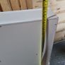 White Free-Standing Jewellery Cabinet with Full-Length Mirror Image 8