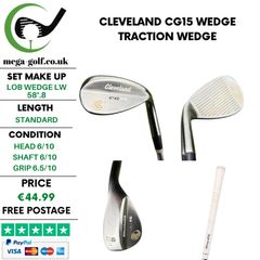 Cleveland CG15 Wedge Lw 58 Degree.8 / Traction Wedge