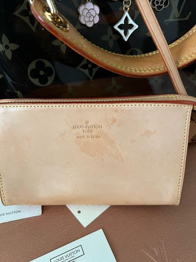 Original Louis Vuitton Ambre with pochette, dust bag, box, leaflets