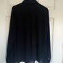 MANGO black flowing shirt size xs Image 2
