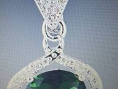 18KT White Gold Filled Pendant