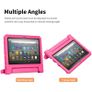 For Amazon Fire HD 8 Plus 2020 Case Kids Shockproof Tablet Smart Cover EVA New Pink Image 7