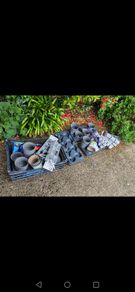 Plastic pots and trays