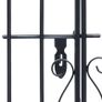 Ornamental Garden Gate Wrought Iron 2 sizes available Image 4