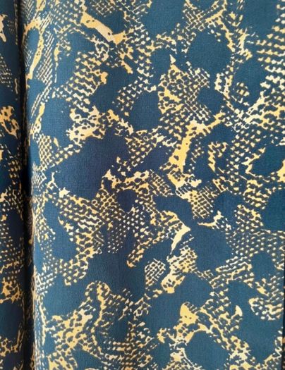 Just Female Snake Print Blouse - Size S