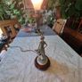 Vintage Italian lamp female figure Image 2