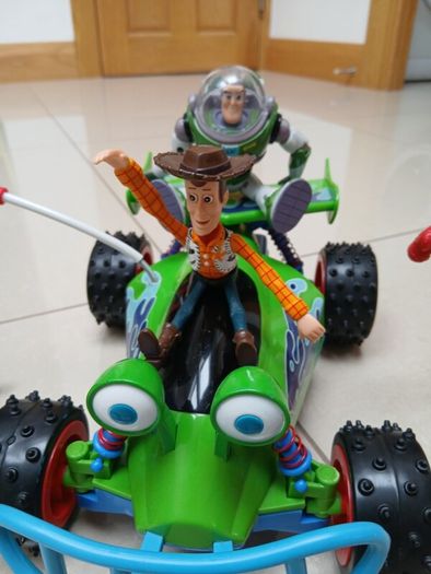 toy story remote controlled car and figure