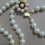 NECKLACE - Pearl - Vintage Double Strand Image 4