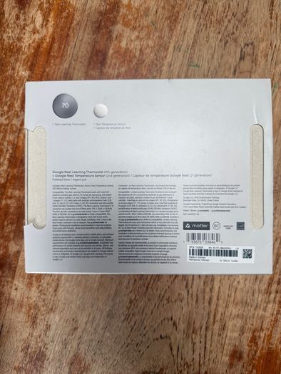 Google Nest Thermostat - 4th Generation