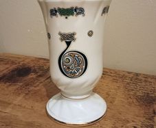 Vintage Royal Tara Book of Kells Vase.