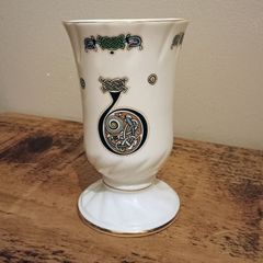 Vintage Royal Tara Book of Kells Vase.