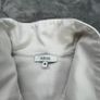 Mens White ARNE Luxe Polo Shirt - Size M - Lyocell - Made in Portugal Image 2