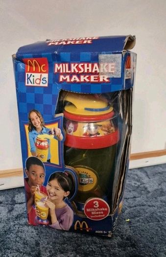 Vintage Mcdonalds  Mckids Triple Thick Milkshake Maker - 2003 New In Box