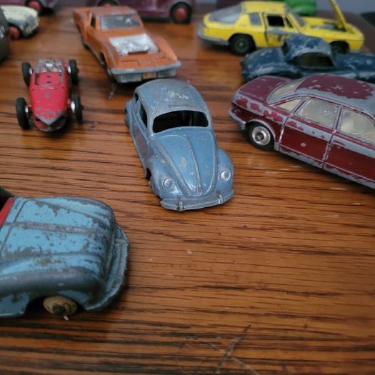1950s collection of dinky cars