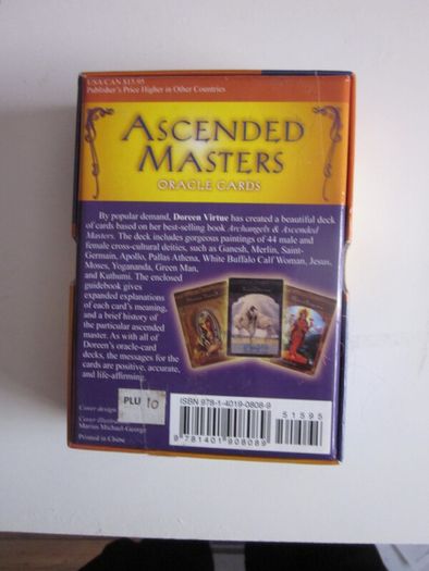 Ascended Masters Oracle Cards