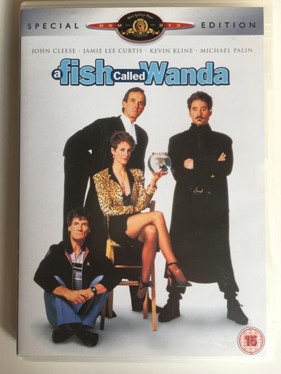 A Fish Called Wanda [1988] John Cleese, Jamie Lee Curtis, Kevin Kline & Michael Palin [Movie 2DVD] Academy Award Winner