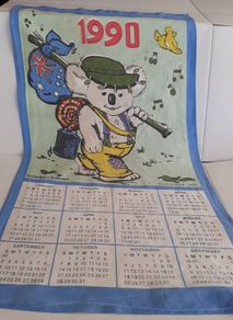 tea towel vintage 1990 Australia