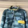 Patagonia men's fleece blue pattern size large Image 8