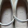 Ivory Satin Girls shoes Image 7