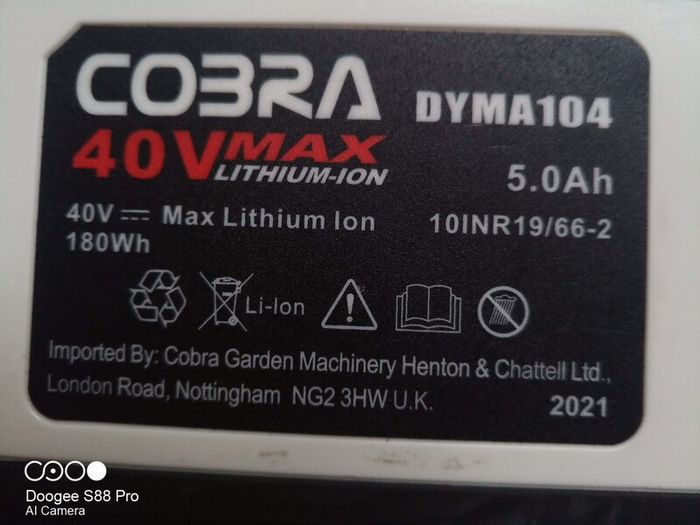 Cobra 40v Max