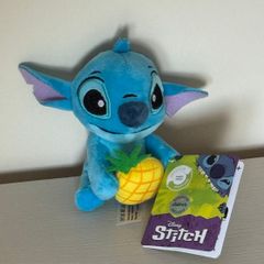 Disney Stitch Claires Exclusive Stuffed Stitch Toy with Pineapple