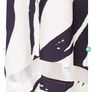 Bnwt Naya navy & white tunic top / dress layering piece statement collar Image 6
