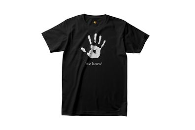 Elder Scrolls Oblivion Dark Brotherhood T-Shirt in Black