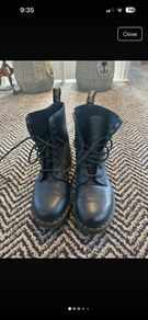 dr martens pascal dark navy blue
